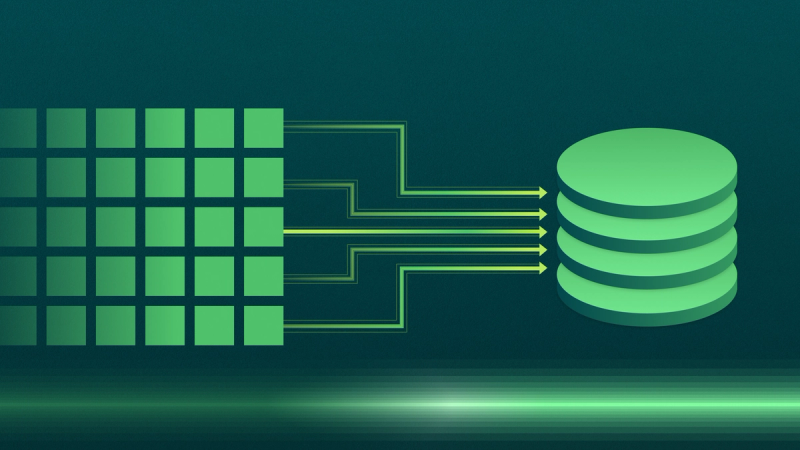 The data integration process.