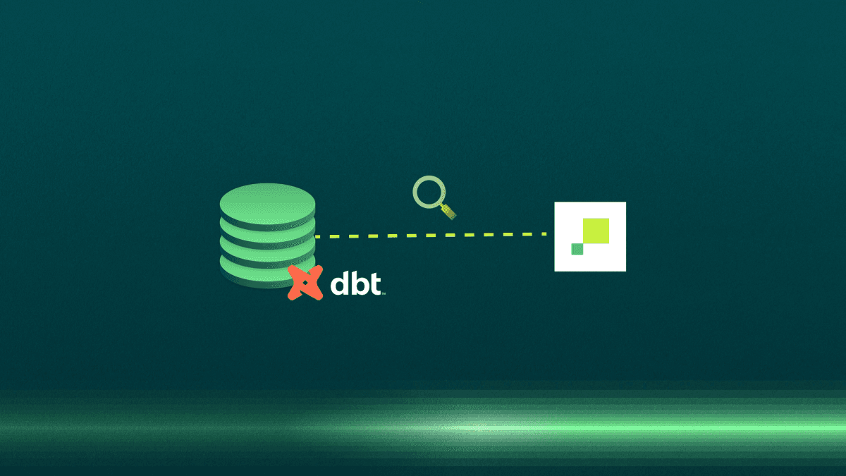 Get Deeper Observability into dbt Pipelines .