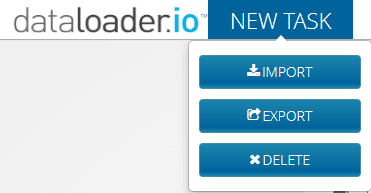 image of dataloader.io user interface