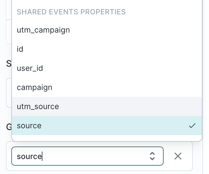 Analytics tables